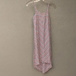 Roxy Girl Multicolor Striped Cotton Sundress S